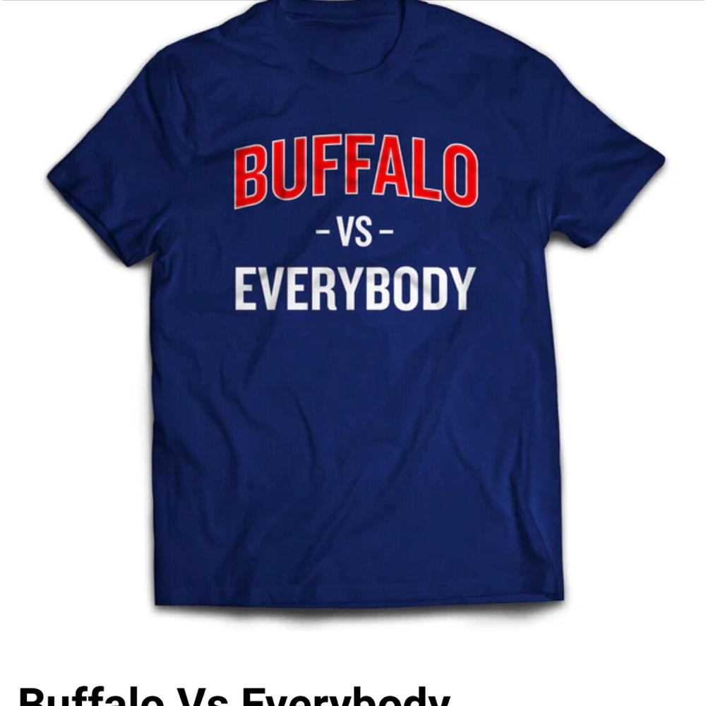 Buffalo VS Everyone  Youth  Medium Tee Shirt.